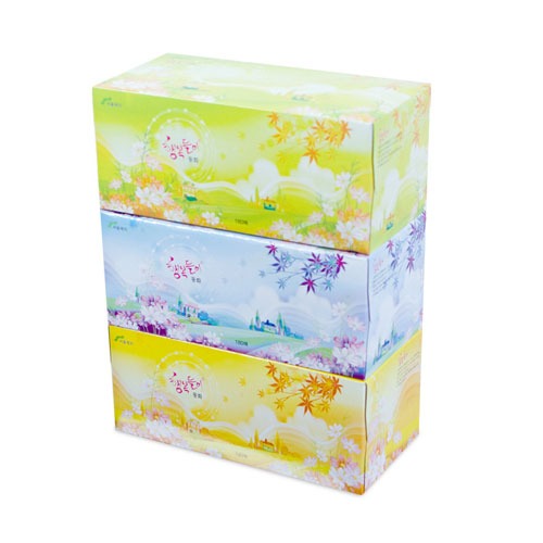 [서울제지]미용티슈 180매*3P × 1