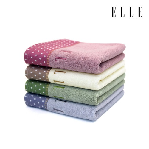 [엘르_ELLE]) 민트세면타올 4매(140g)