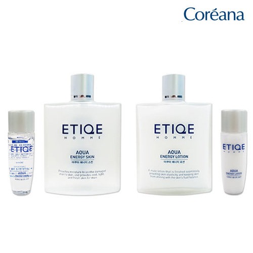 에띠끄 옴므 아쿠아 에너지 스킨케어 세트