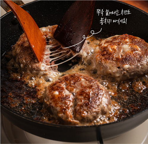 렐라미트 치즈 듬뿍 한우 떡갈비
