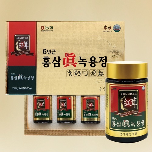 [금산홍삼조합] 6년근 홍삼진녹용정