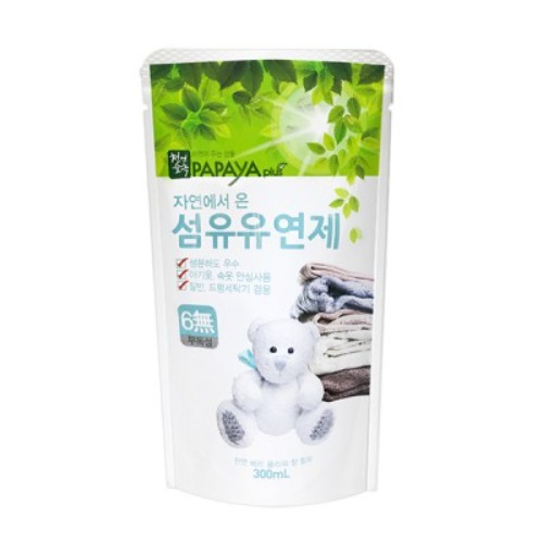 파파야플러스 친환경 섬유유연제 300ml