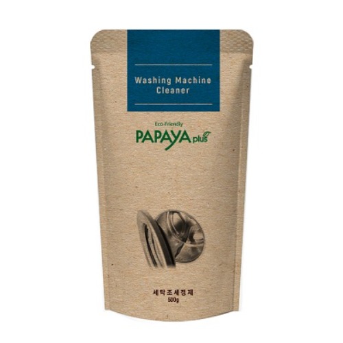 파파야플러스 저탄소 세탁조세정제 500g (파우치)